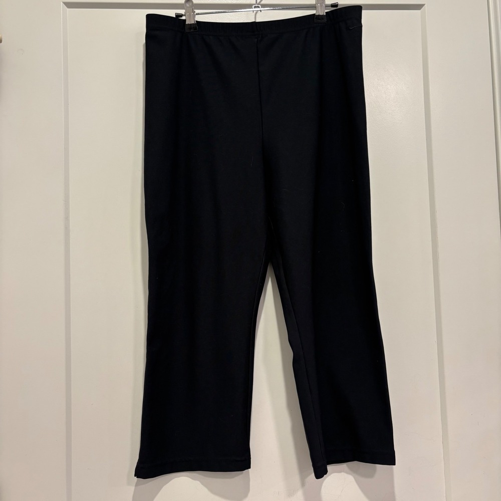 Nike Liz Lange Maternity Dri-FIT Crop Pants Black Activewear Trousers Small